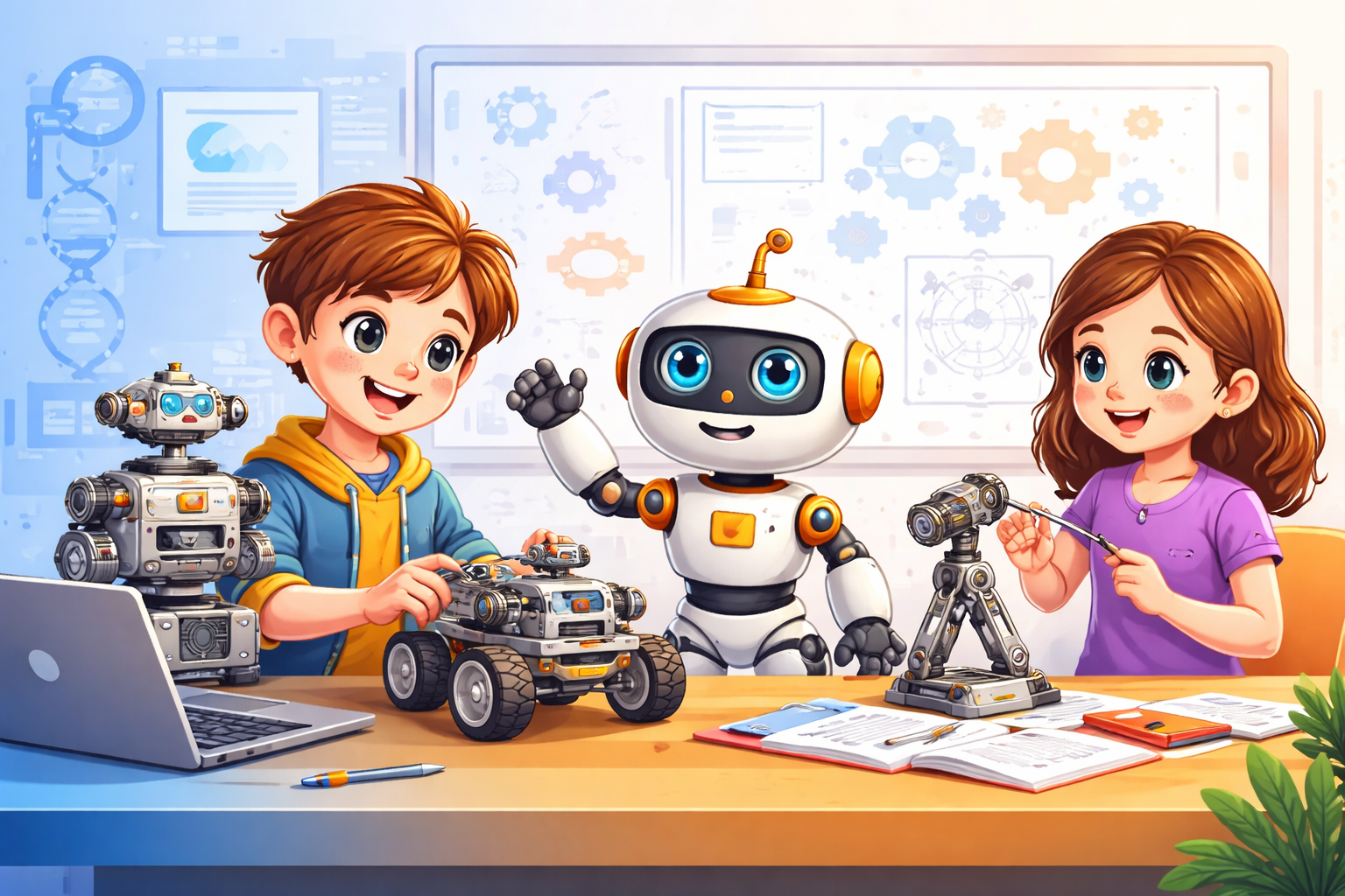 AI Robotics STEM Lab